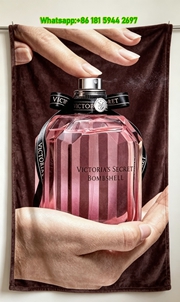 victorias secret bombshell perfume flannel sofa throw blanket V219